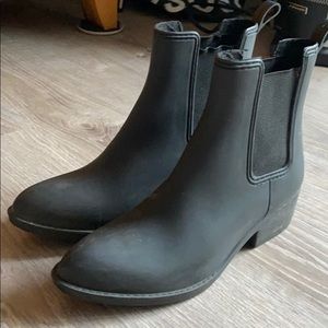 Jeffrey Campbell Stormy Chelsea Rain Boots Size 7